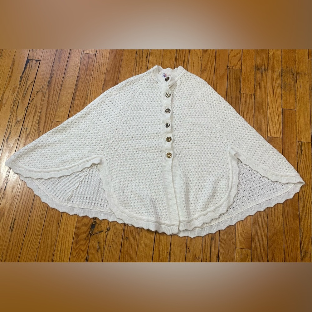 60s Vintage • Americana Knitting Mills of Miami: Poncho